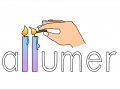 Allumer dessin